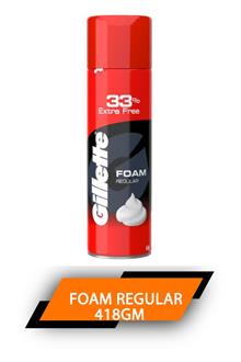 Gillette Foam Regular 418gm
